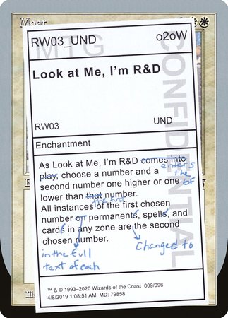 Look at Me, I'm R&D [Unsanctioned] | GnG Games