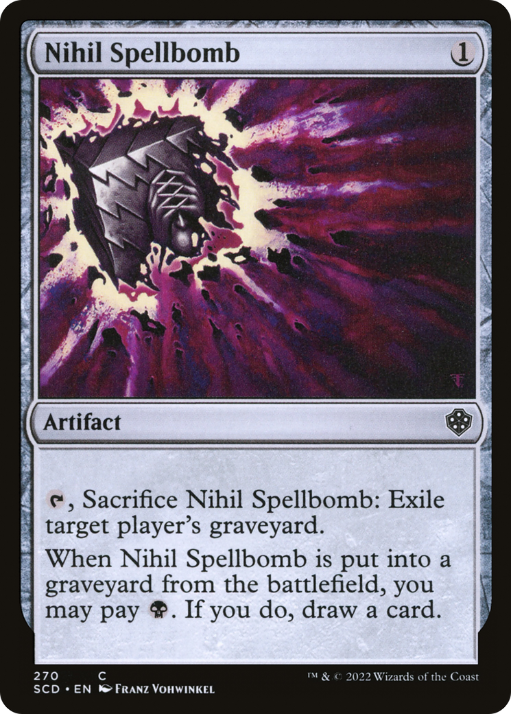 Nihil Spellbomb [Starter Commander Decks] | GnG Games