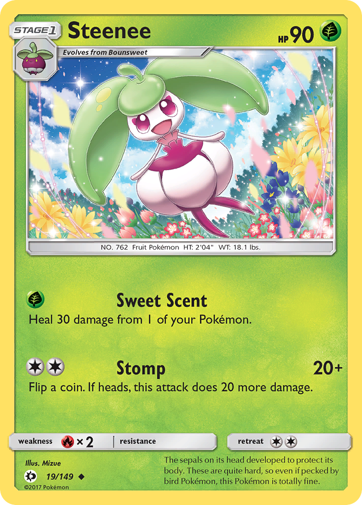 Steenee (19/149) [Sun & Moon: Base Set] | GnG Games