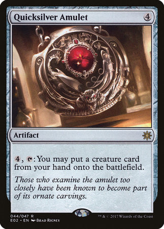 Quicksilver Amulet [Explorers of Ixalan] | GnG Games