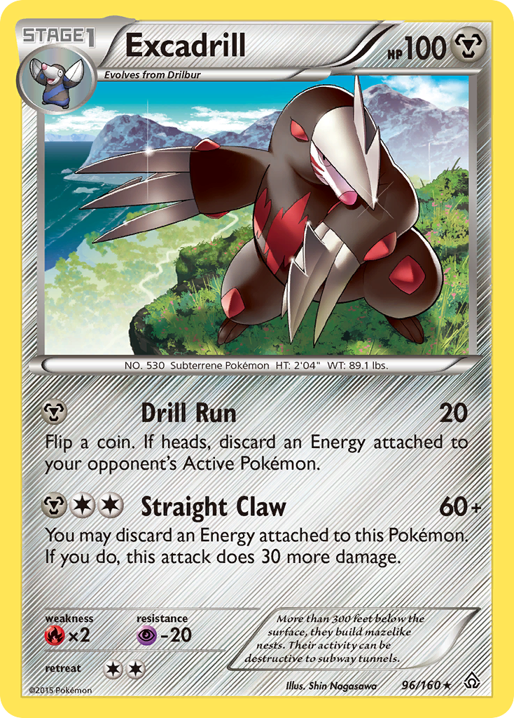 Excadrill (96/160) [XY: Primal Clash] | GnG Games