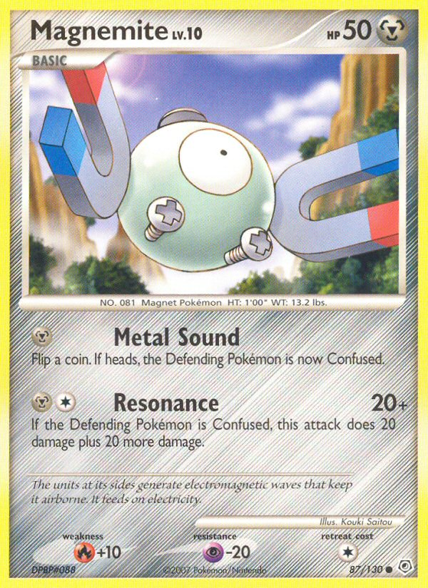 Magnemite (87/130) [Diamond & Pearl: Base Set] | GnG Games