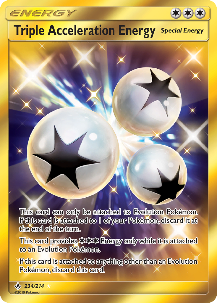 Triple Acceleration Energy (234/214) [Sun & Moon: Unbroken Bonds] | GnG Games