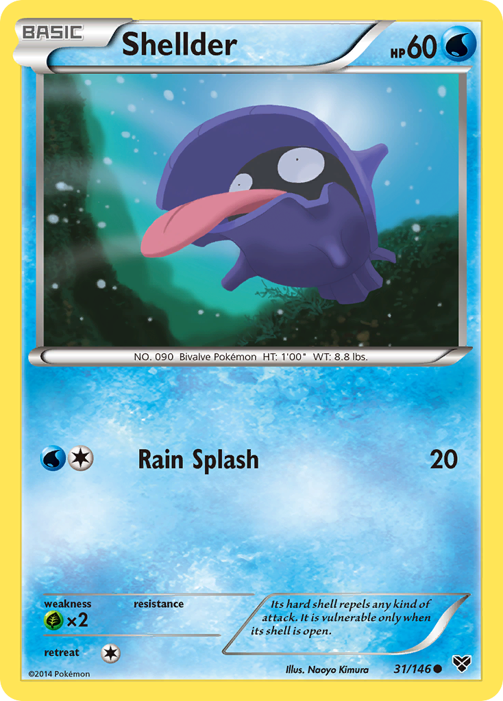 Shellder (31/146) [XY: Base Set] | GnG Games