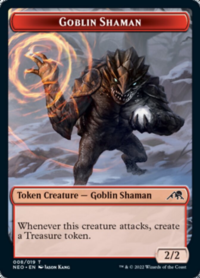 Goblin Shaman Token [Kamigawa: Neon Dynasty Tokens] | GnG Games