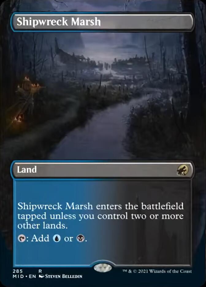 Shipwreck Marsh (Borderless) [Innistrad: Midnight Hunt] | GnG Games