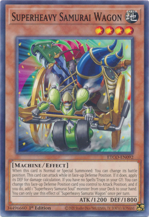 Superheavy Samurai Wagon [ETCO-EN092] Common | GnG Games