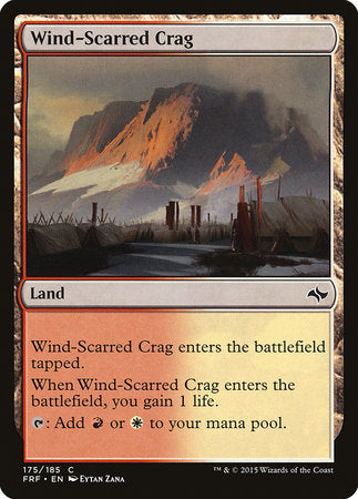 Wind-Scarred Crag [Fate Reforged] | GnG Games