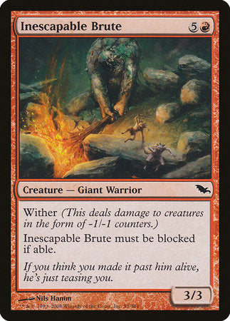 Inescapable Brute [Shadowmoor] | GnG Games