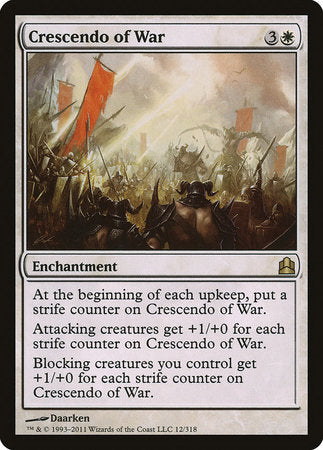 Crescendo of War [Commander 2011] | GnG Games