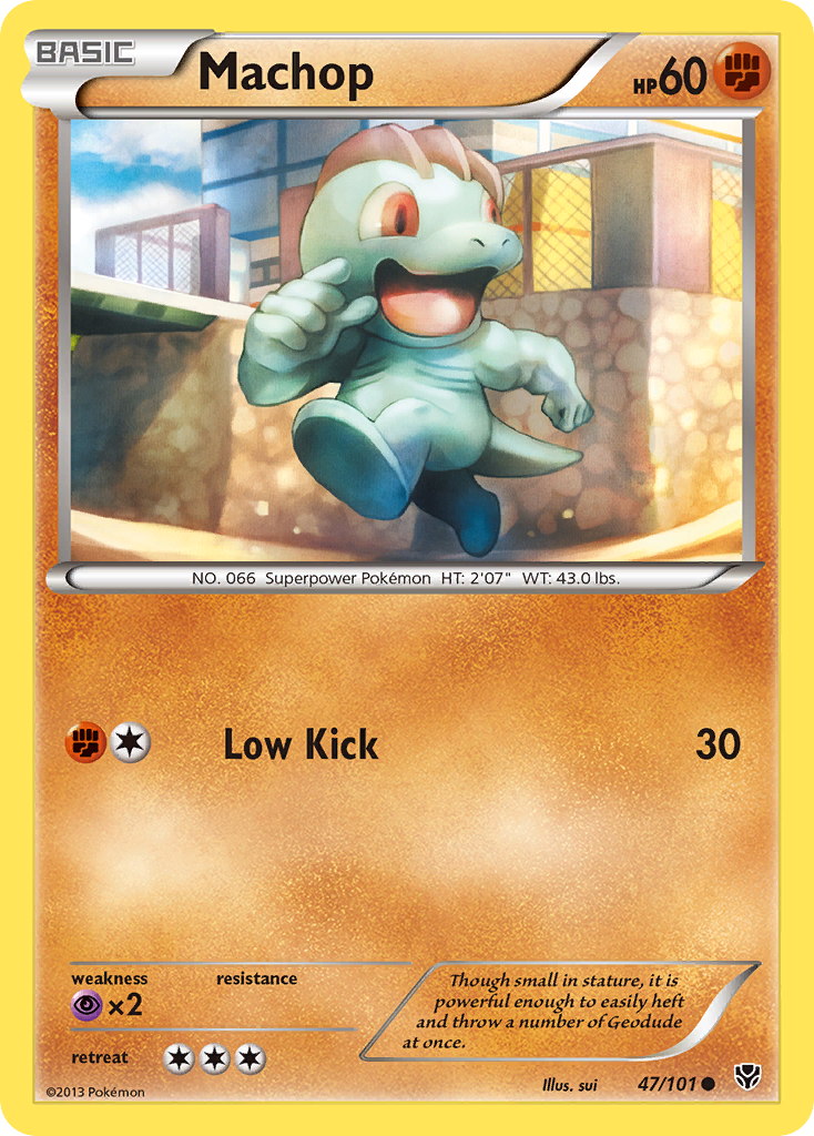 Machop (47/101) [Black & White: Plasma Blast] | GnG Games