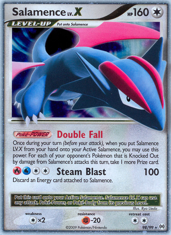 Salamence LV.X (98/99) [Platinum: Arceus] | GnG Games