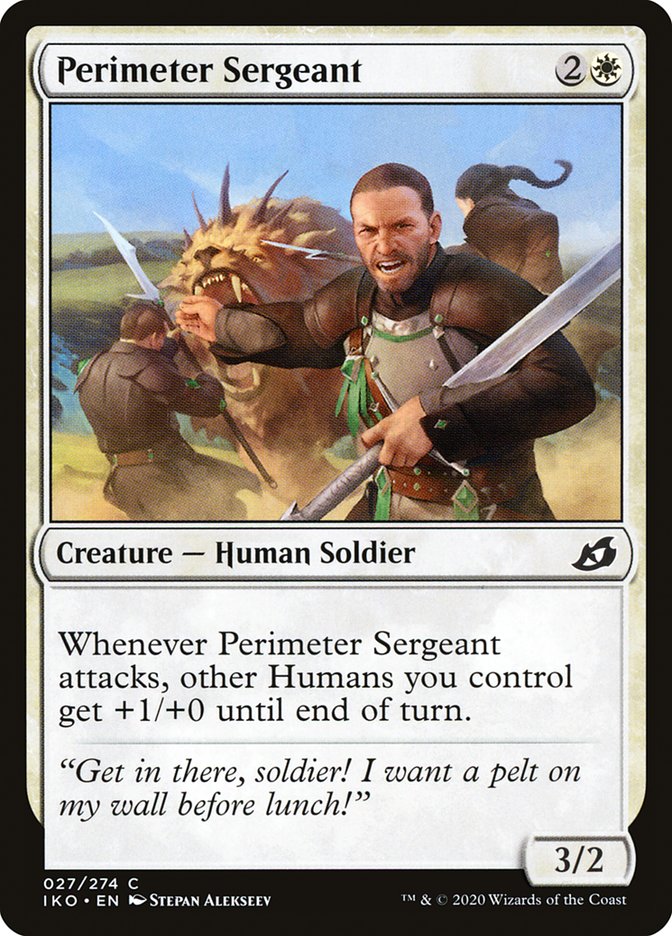 Perimeter Sergeant [Ikoria: Lair of Behemoths] | GnG Games