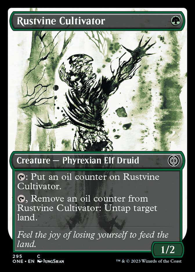 Rustvine Cultivator (Showcase Ichor) [Phyrexia: All Will Be One] | GnG Games