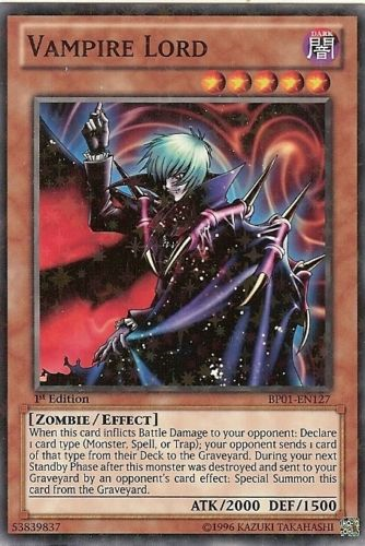 Vampire Lord [BP01-EN127] Starfoil Rare | GnG Games