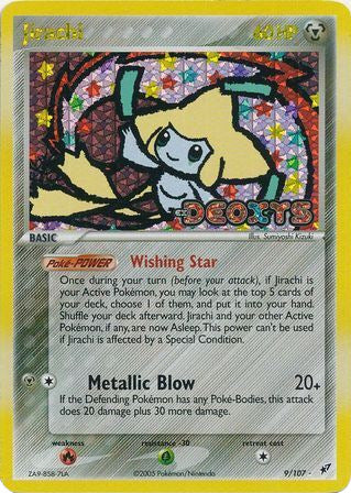 Jirachi (9/107) (Stamped) [EX: Deoxys] | GnG Games