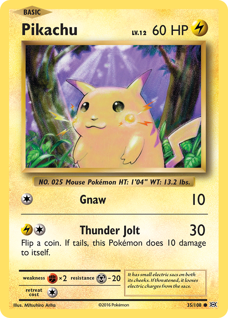 Pikachu (35/108) [XY: Evolutions] | GnG Games