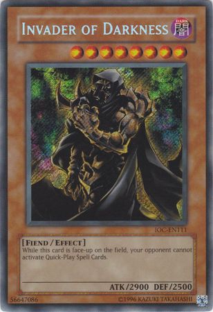 Invader of Darkness [IOC-EN111] Secret Rare | GnG Games