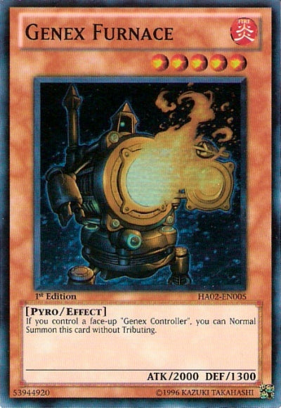 Genex Furnace [HA02-EN005] Super Rare | GnG Games