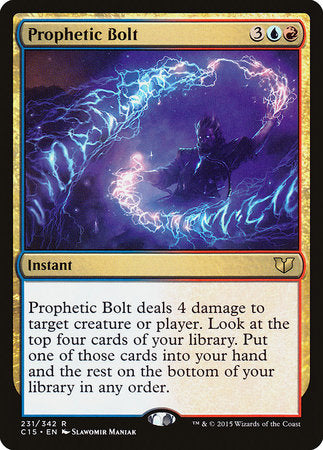 Prophetic Bolt [Commander 2015] | GnG Games