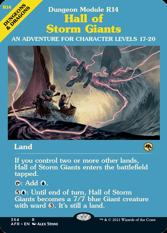 Hall of Storm Giants (Dungeon Module) [Dungeons & Dragons: Adventures in the Forgotten Realms] | GnG Games