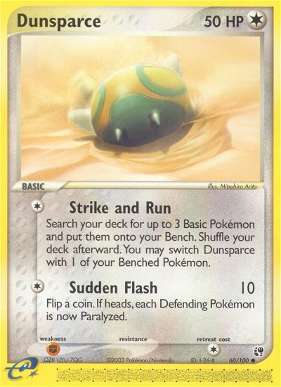 Dunsparce (60/100) [EX: Sandstorm] | GnG Games