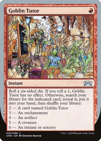Goblin Tutor [Unsanctioned] | GnG Games