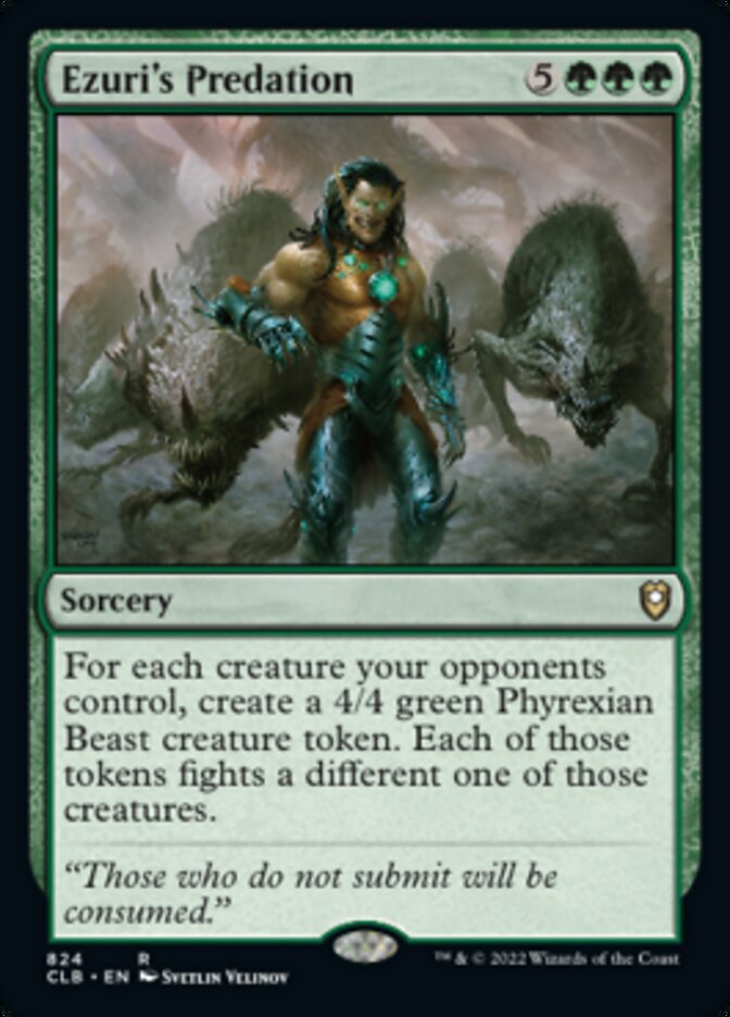 Ezuri's Predation [Commander Legends: Battle for Baldur's Gate] | GnG Games