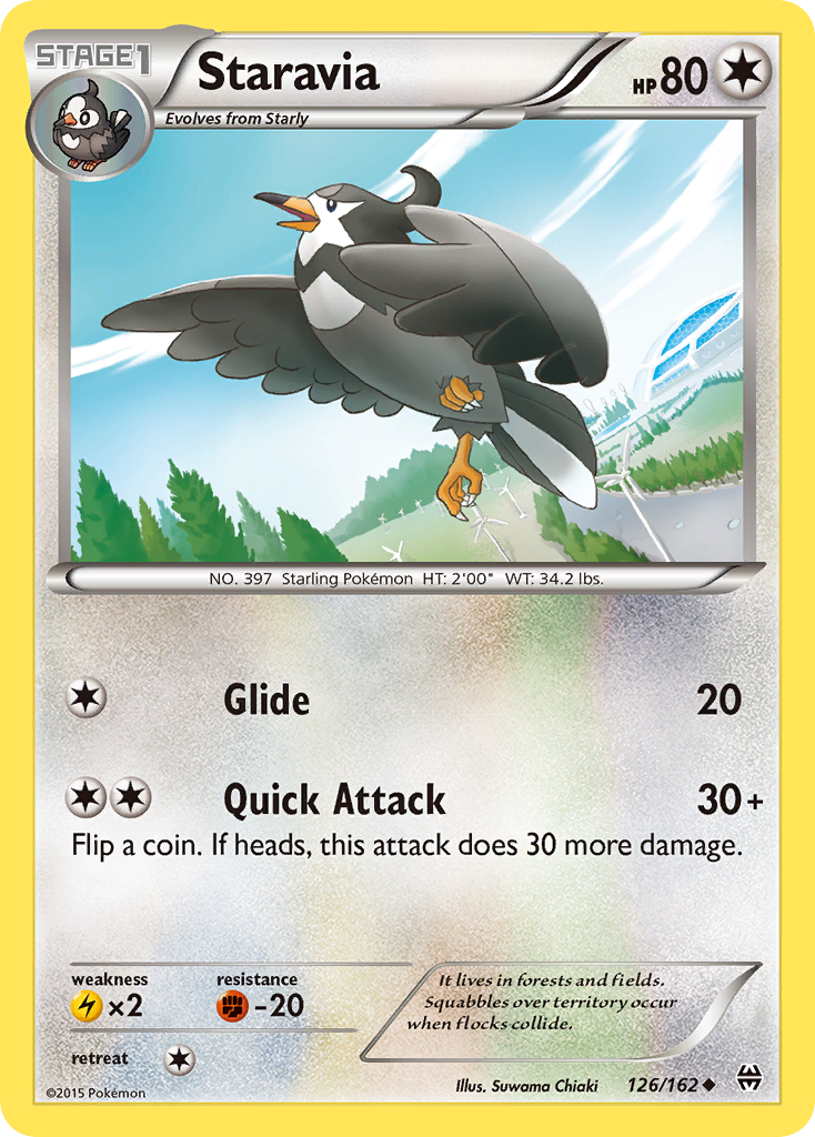 Staravia (126/162) [XY: BREAKthrough] | GnG Games