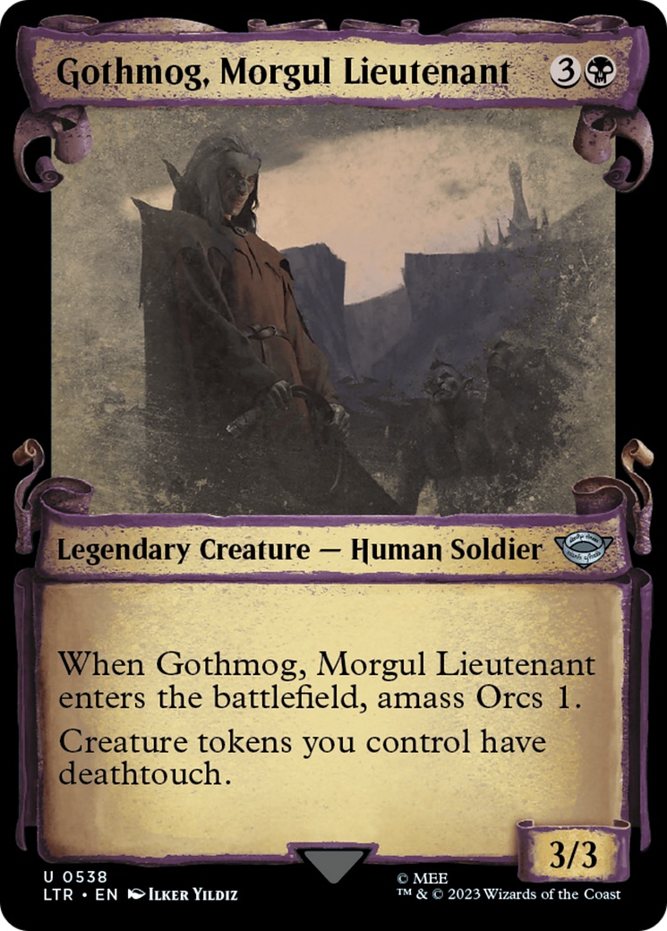 Gothmog, Morgul Lieutenant [The Lord of the Rings: Tales of Middle-Earth Showcase Scrolls] | GnG Games