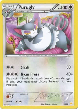 Purugly (19/30) [XY: Trainer Kit 3 - Pikachu Libre] | GnG Games