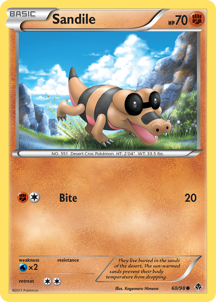 Sandile (60/98) [Black & White: Emerging Powers] | GnG Games