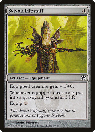 Sylvok Lifestaff [Scars of Mirrodin] | GnG Games