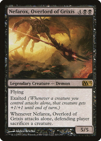 Nefarox, Overlord of Grixis [Magic 2013] | GnG Games