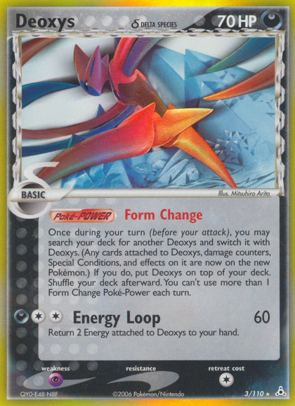 Deoxys (3/110) (Delta Species) [EX: Holon Phantoms] | GnG Games