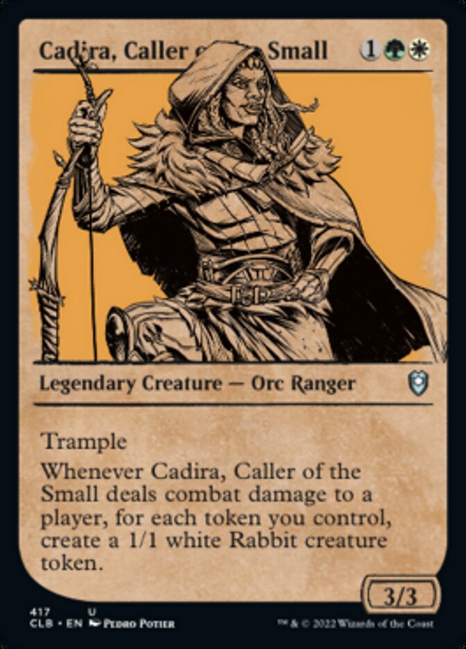 Cadira, Caller of the Small (Showcase) [Commander Legends: Battle for Baldur's Gate] | GnG Games