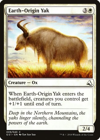 Earth-Origin Yak [Global Series Jiang Yanggu & Mu Yanling] | GnG Games