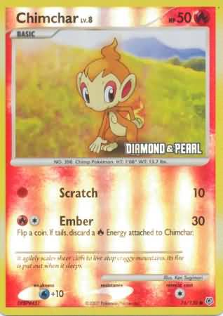 Chimchar (76/130) [Burger King Promos: 2008 Collection] | GnG Games