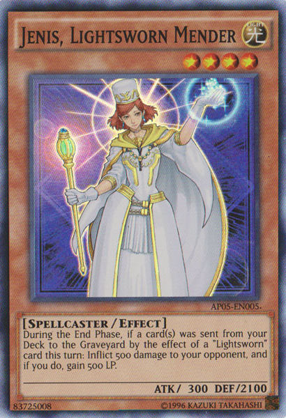 Jenis, Lightsworn Mender [AP05-EN005] Super Rare | GnG Games