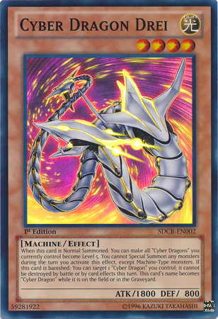 Cyber Dragon Drei [SDCR-EN002] Super Rare | GnG Games