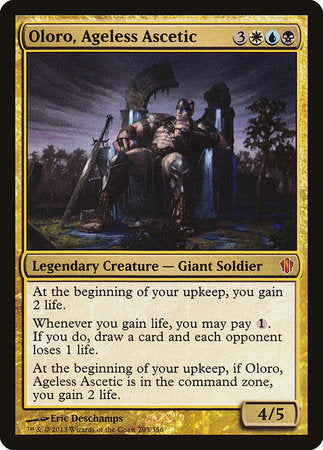 Oloro, Ageless Ascetic [Commander 2013] | GnG Games