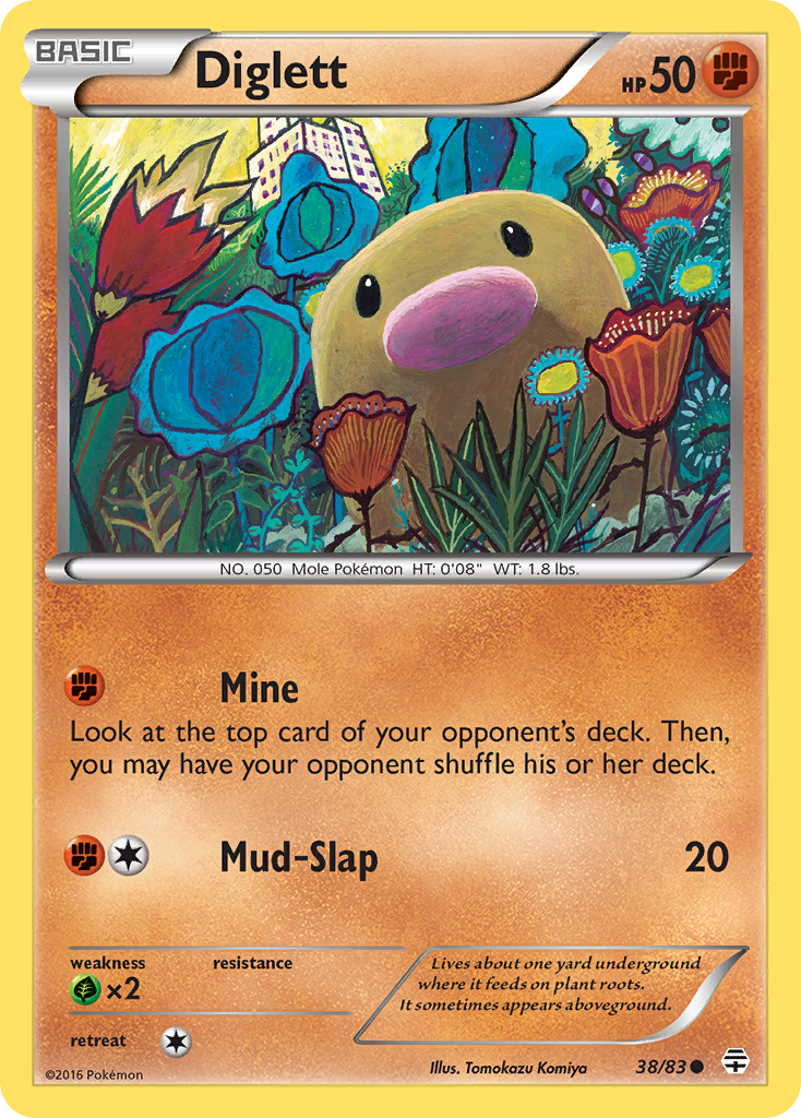 Diglett (38/83) [XY: Generations] | GnG Games