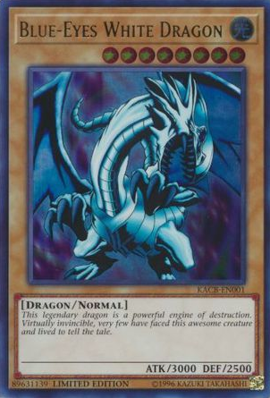 Blue-Eyes White Dragon (Oversized) [KACB-EN001] Promo | GnG Games