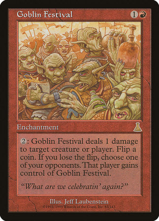 Goblin Festival [Urza's Destiny] | GnG Games