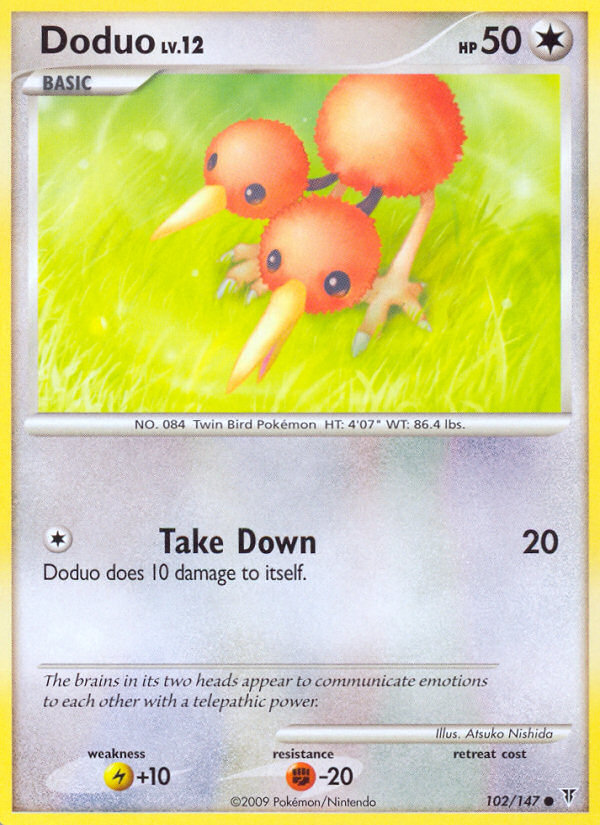 Doduo (102/147) [Platinum: Supreme Victors] | GnG Games