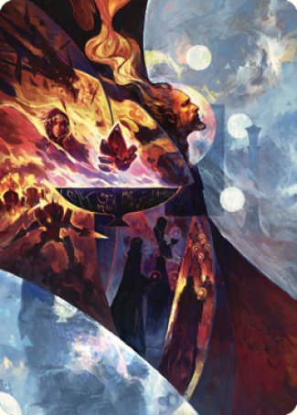 Urza's Command Art Card [The Brothers' War Art Series] | GnG Games