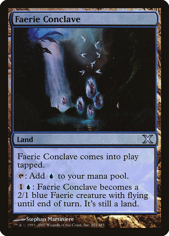 Faerie Conclave (Premium Foil) [Tenth Edition] | GnG Games