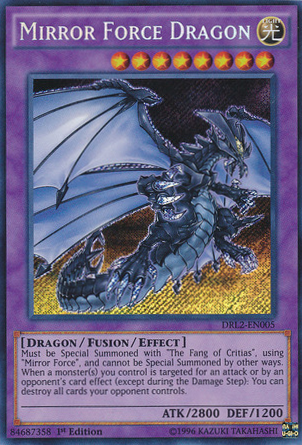 Mirror Force Dragon [DRL2-EN005] Secret Rare | GnG Games