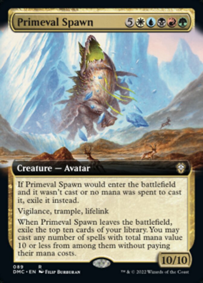 Primeval Spawn (Extended Art) [Dominaria United Commander] | GnG Games