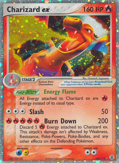 Charizard ex (105/112) [EX: FireRed & LeafGreen] | GnG Games